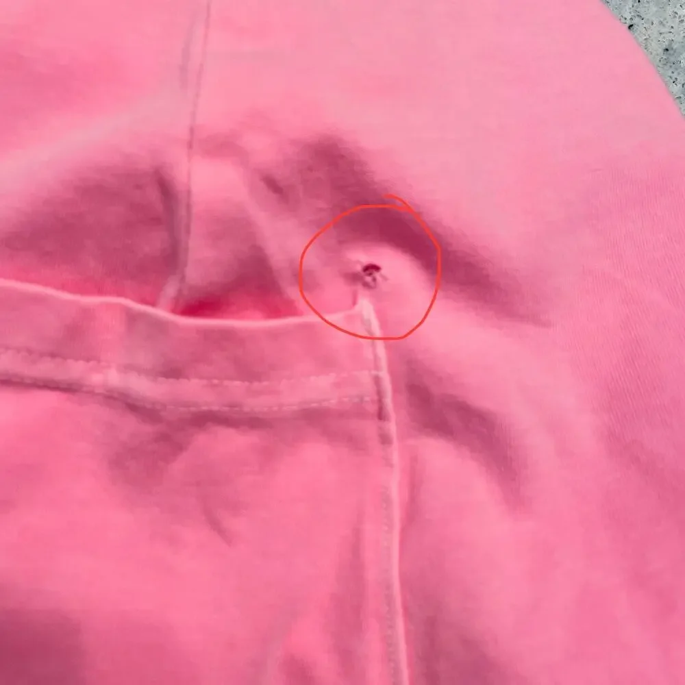 Free People Movement Hot Shot Tee Romper Pink Lemonade Size Medium - Picture 7 of 13